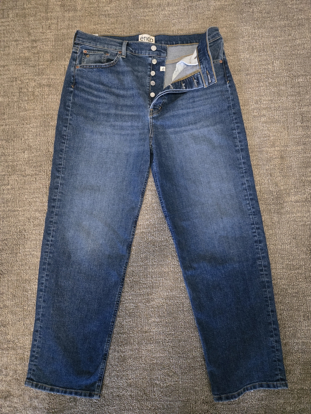 Etica Women's Blue Bootcut Jeans